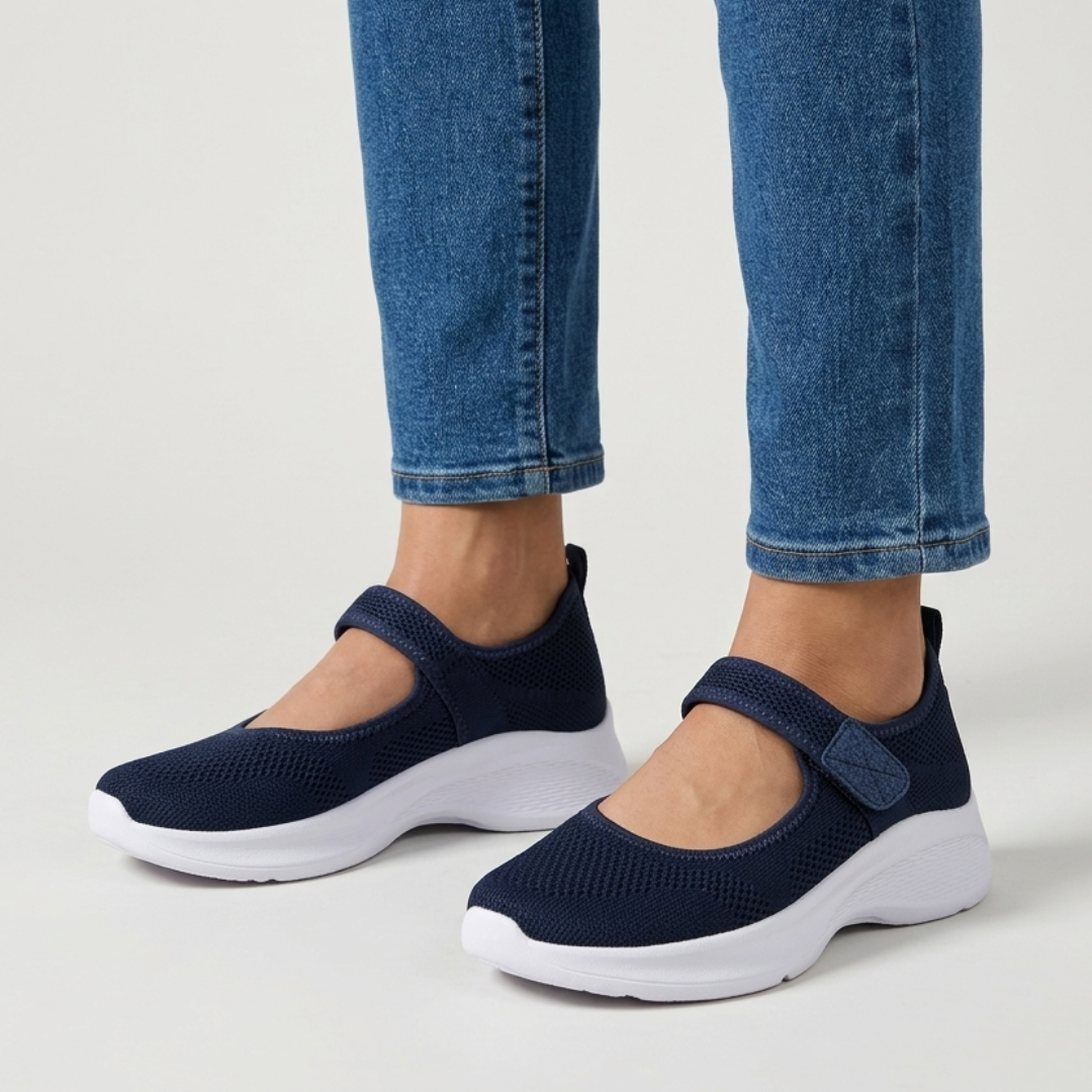Alexandra - Sandalo comodo donna con strappo