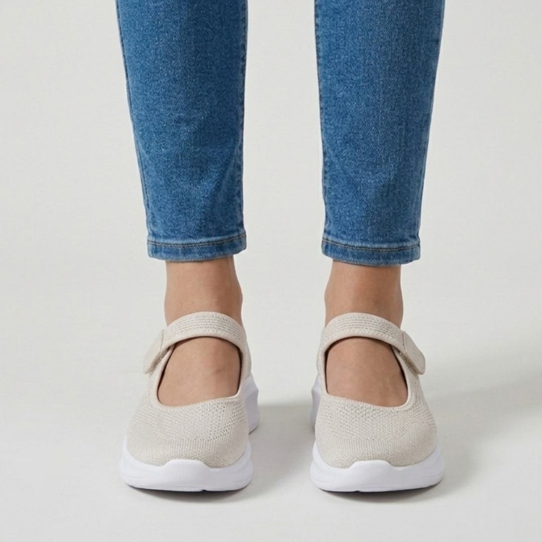 Alexandra - Sandalo comodo donna con strappo