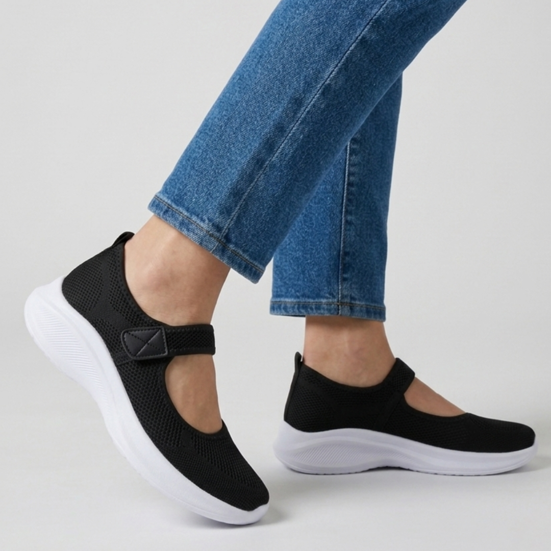 Alexandra - Sandalo comodo donna con strappo